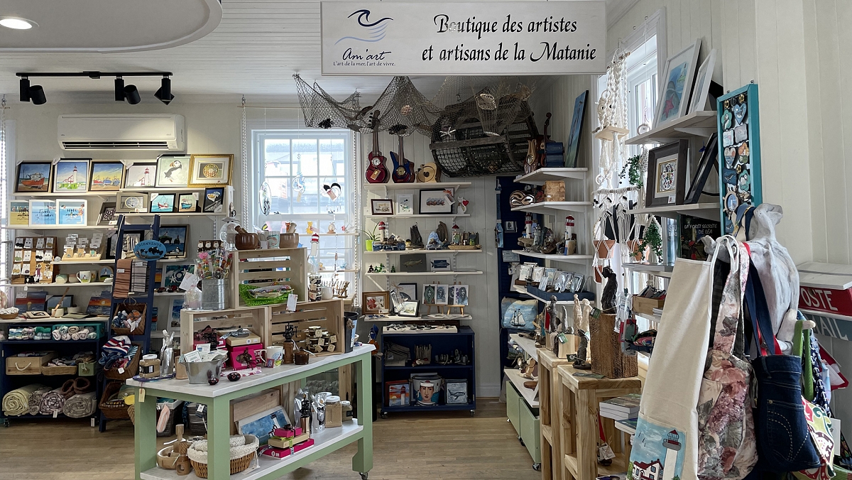 Tourisme Gasp sie Boutique des artistes et artisans de la